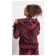 Bodytalk Γυναικεία ζακέτα Velour Full-Zip Hoodie